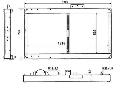 WILMINK GROUP wg1721567 -  Радиатор, охлаждение двигателя